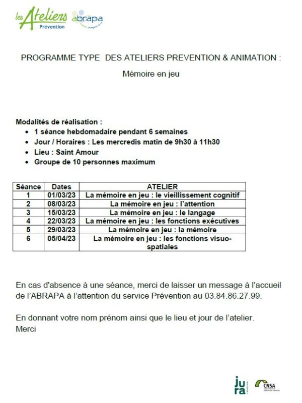 ABRAPA - Mémoire en jeu