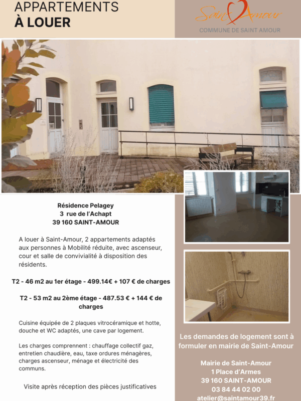 Appartements a louer