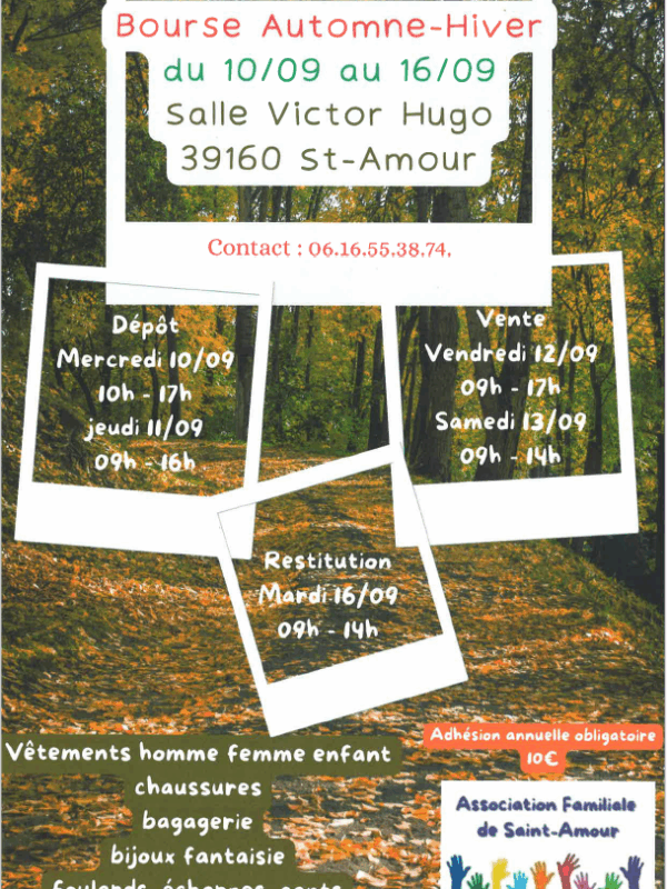 Association familiale - Bourse vêtements