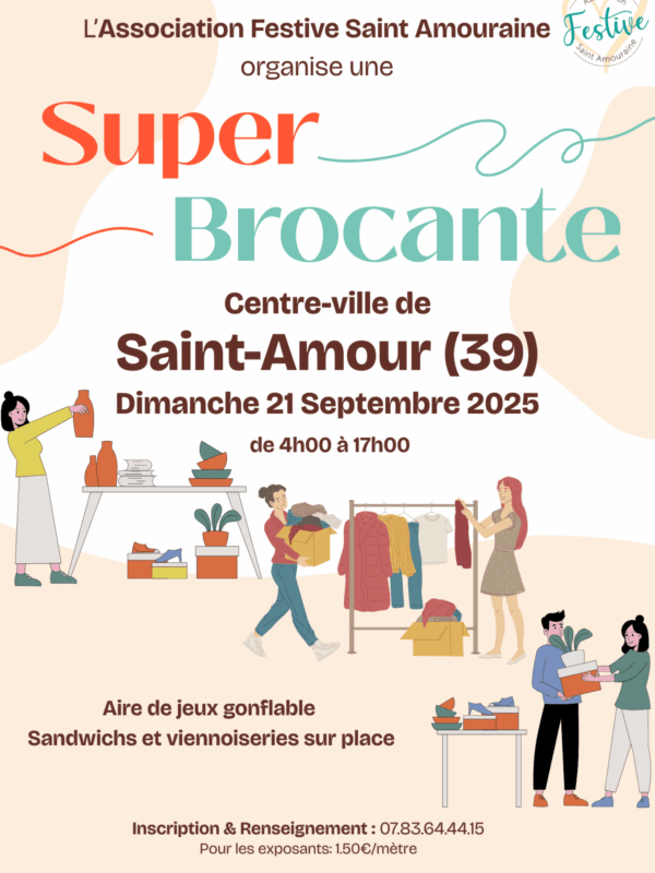 Brocante 2025 - Association Festive