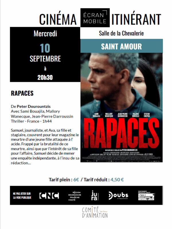 Cinéma - 10.09 - RAPACES