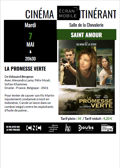 Cinéma - La promesse verte - 07.05