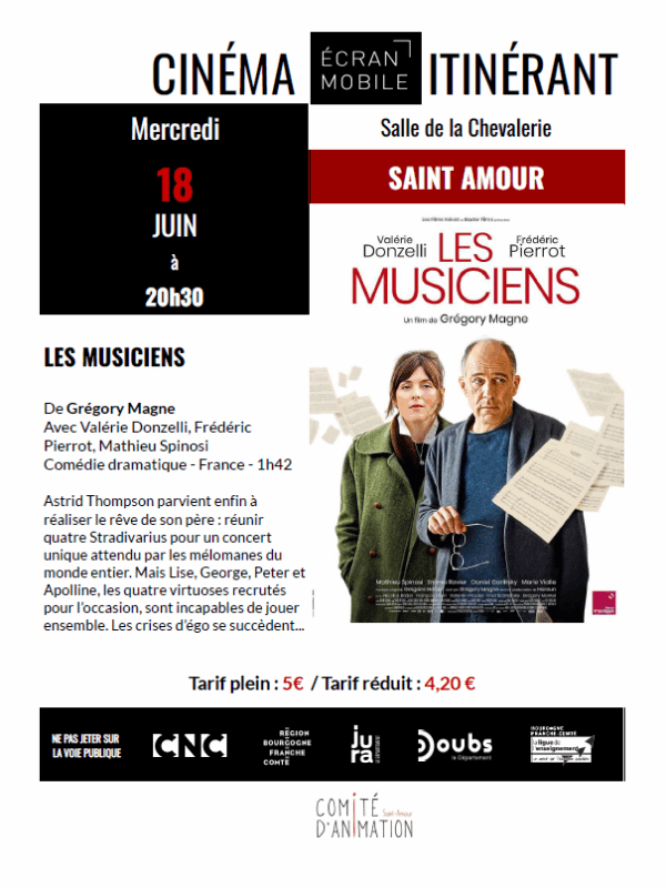Cinéma - Les musiciens - 18.06
