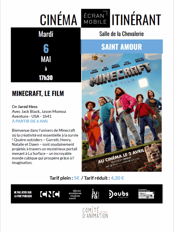 Cinéma - Minecraft - 06.05